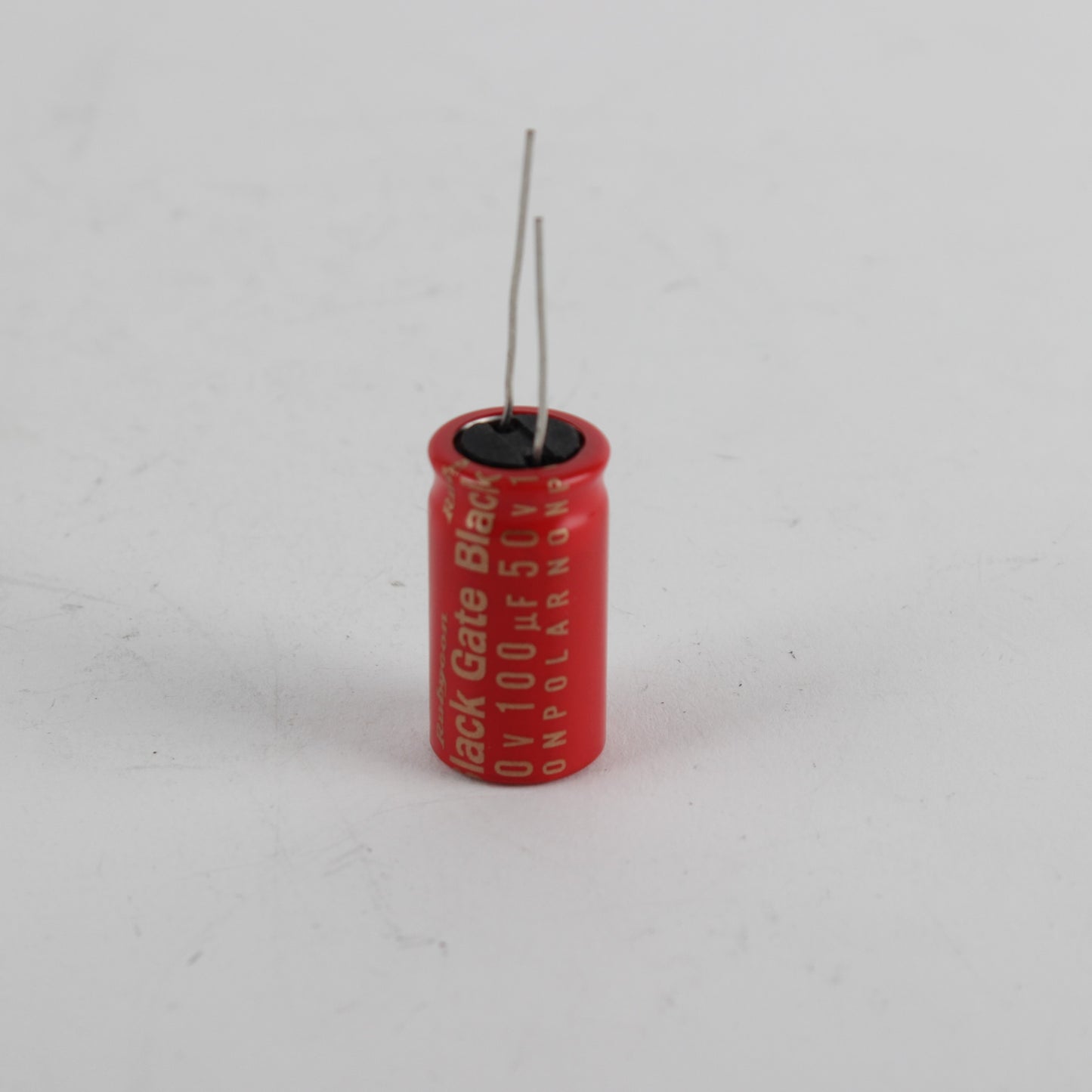 Real NOS 100 μF 100 uF 50 Vdc Nonpolar Black Gate capacitor