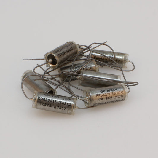 NOS 56 nF 200 Vdc Gudeman Paper-in-oil capacitor