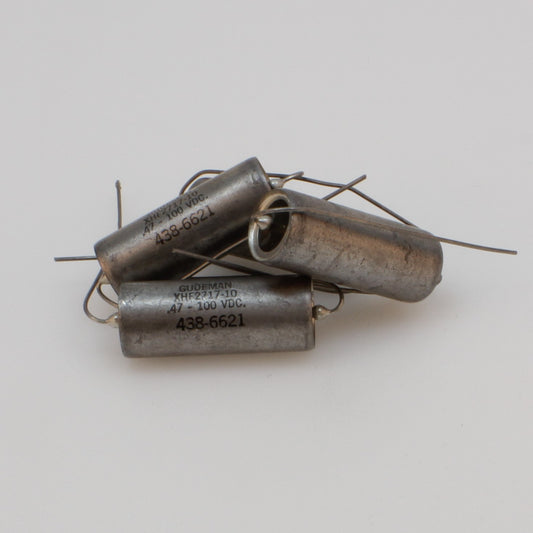 NOS 470 nF 0,47 uF 100 Vdc Gudeman Paper-in-oil capacitor